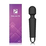 Waterproof Powerful Wand Massager, Wireless, Multi-speed Pulses and Patterns