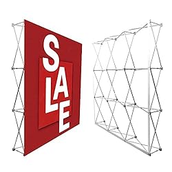 C B Signs L.E.D. Portable Backdrop Booth Frame