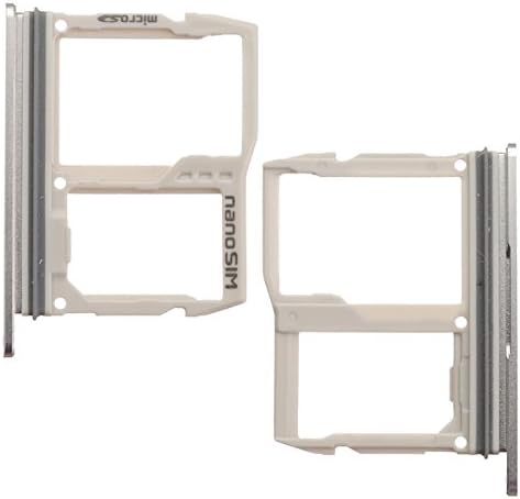BisLinks for LG G6 H870 Sim Micro SD Memory Card Tray Slot Holder Silver H871 H872 LS993 Replacement Part