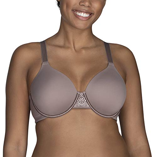 Vanity Fair Women's Beauty Back Full Figure Underwire Bra 76380, Walnut, 42DD
