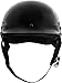 Fuel Helmets SH-HHGL16 HH Series Half Helmet, Gloss Black, Large