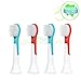 Genkent Replacement Brush Heads For Philips Sonicare Kids Toothbrush HX6032 HX6042 8 heads (8)