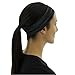 adidas Women's Fresh Printed Hairband, Ratio Print Black/Energy Aqua, ONE SIZE