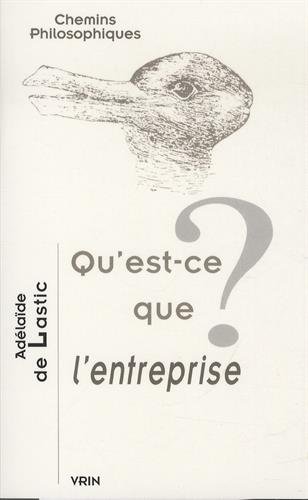 Qu'est-ce que l'entreprise ?