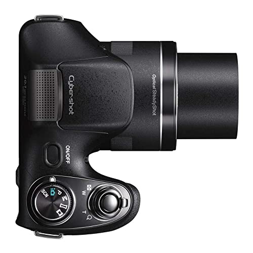 Sony Cyber-shot DSC-H300 20.1 MP Digital Camera - Black (Renewed)