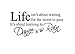 CQI Life Isn't About Waiting For The Storm To Pass It's About Learning To Dance In The Rain Removable Wall Decal Sticker Quote Vinyl Art Home Decor