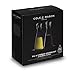 COLE & MASON Olive Oil & Vinegar Dispenser Set - Cruet Pourers and Storage Bottles with Flow Select Spouts and Gift Box