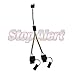 Trailer Splitter with CAPS COVER for LED Tailgate light Bar 4 Pin Adapter FLAT Y-Splitter Harness High Capacity