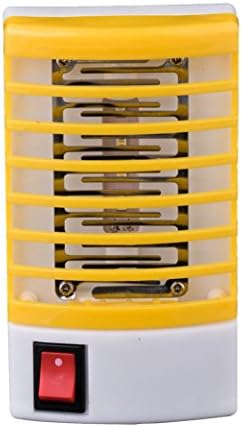 LED Socket Electric Mosquito,Tuscom Indoor Light Mosquito Killer,Insect Killer for Fly Bug Insect Trap Killer,Perfect for Gardens, Yards, Patio, etc (Yellow)
