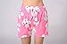 VENTELAN Women's Cute Rabbits Printed Pajama Sets Casual Sleepwear Shorts Nighty,Pink,Large(US 12-14)