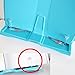 Blue Portable Reading Stand/book Stand Document Holder (180 Angle Adjustable)