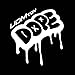 iJDMTOY (1) Cool Urban Graffiti Drip Style Dope Die-Cut Decal Vinyl Sticker