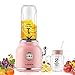 ARVOCA Blender, Smoothie Blender with 2 x 600ml Tritan BPA-Free Cups with Lids, Countertop Blender for shakes and smoothies, Frozen Fruit Vegetables Drinks, FDA Approved - Pink