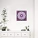 Diamond Painting DIY 5D Special Shape Rhinestones, ABEUTY Red Mandala Flowers, Partial Drill Crystal Diamond Art Kits