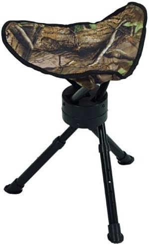 Ameristep Tripod Swivel Stool, Realtree Xtra Green Camo by Ameristep