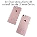 Onepicebest Floral Case Clear Design Thin TPU Bumper Soft Clear Slim Transparent Cover Shock Absorption Scratch Resistant Protective Case for Girl Apple iPhone 7 (Plumeria Rubra)