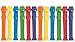 Kicko Plastic Recorders - Pack of 12-4 Inches Assorted Colors Plastic Flute Musical Instruments - for Kids, Boys and Girls, Party Favors, Bag Stuffers, Toy, Prize