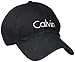 Calvin Klein Men's Washed Twill Adjustable Baseball Cap, Black, One Size