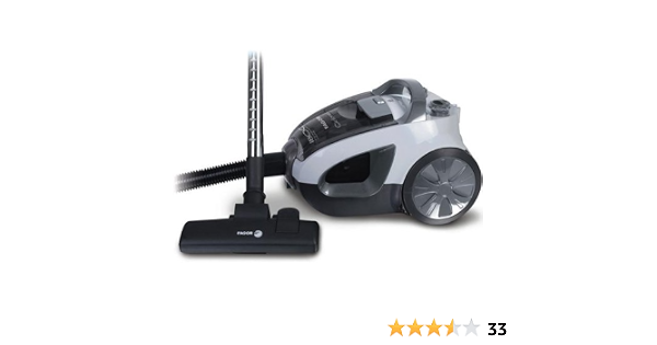 Fagor VCE-181CP - Aspirador sin bolsa Vce181Cp, 1800W, 360W, filtro hepa, 7  niveles de filtrado (negro/gris) : Amazon.es: Hogar y cocina
