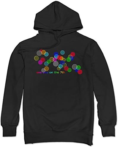 ReBorn Men's Winter See You On The 7th Pullover XL Black