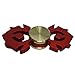 2017 Red Fidget Spinner Long Spin Toy EDC Finger Spinner Aluminum Alloy Boddy Silicon Nitride Bearing for Relieves Anxiety Quick Smoking Killing Time