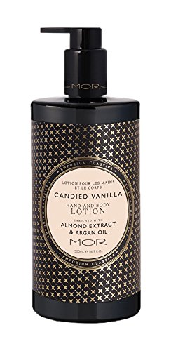 Mor Emporium Hand & Body Lotion, Candied Vanilla, 16.9 Fluid Ounce