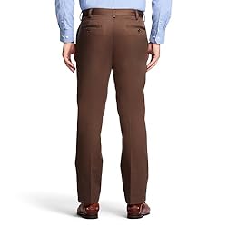IZOD Men's American Chino Flat-Front Straight-Fit