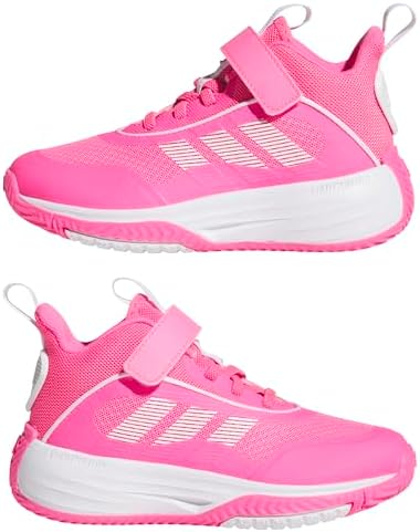 Unisex Kinder OWNTHEGAME 3.0 Shoes, Lucid pink/FTWR White/Lucid pink, 38 EU