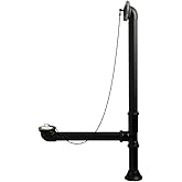 Kingston Brass CC2090 Clawfoot Tub Drain, Matte Black