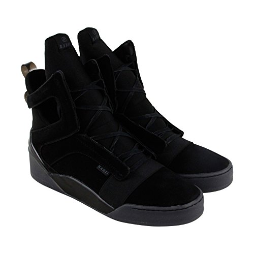 Radii Prism Mens Black Suede High Top Lace up Sneakers Shoes 13- Buy Online in United Arab 