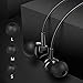 in Ear Earbuds, Nevoc Wired Earbuds Mini Headphones Stereo Sound Earphones with Microphone, 3.5mm Jack, Fit with iOS and Android (Black)thumb 2
