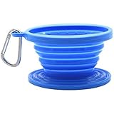 Wolecok Collapsible Pour Over Coffee Dripper,Silicone Reusable Cone Filter Holder for Camping Backpacking Travel