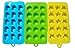 Lepilion Premium Silicone Candy Molds & Ice Cube Trays | FDA Approved Food Grade Silicone BPA FREE | Chocolate, Candy, Gummy, Jelly, More | Hearts, Stars, Shells Shape