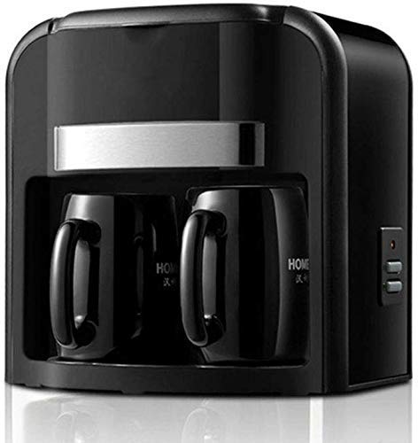 YAeele Kaffeevollautomat, Espressomaschine Haushalt Drip Doppel Cup Kaffeemaschine, Warmhalte Auto-Off-Funktion Anti…