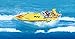 Top Race Remote Control Water Speed Boat, RC Boat for Kids, Perfect Toy for Pools and Lakes 8 Mph (Yellow)