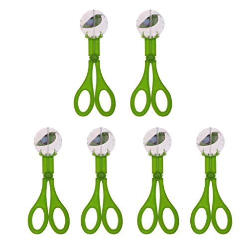 image for B Blesiya 6Pcs 18.5cm Reptile Catch Clamp Clip Feeding Clamp Litter Po