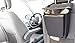 Rubbermaid Automotive Hanging Trash Can with Flip Top Lid: Leakproof Car Garbage Bin/Waste Basket Organizer Caddy