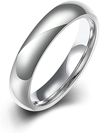 Yiye Women's Fashion Rings Titanium Steel Solid Rings