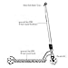 Vokul Pro Scooters - Stunt Scooter - Intermediate and Advanced Trick Scooters for Kids 8 Years and Up, Teens and Adults - Durable, Smooth, Freestyle Kick Scooter for Boys and Girls (Snake Skin-Bright)