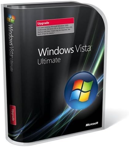 Microsoft Windows Vista Ultimate English Upgrade North America Dvd Amazon Ca Software