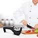 Knife Sharpener,Besiva 3 Stage Professional Kitchen Knife Sharpening System for Straight Tungsten Diamond Ceramic and Serrated Knives (Black)