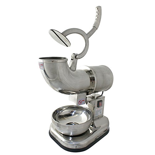 440lb/hr Dual Stainless Steel Blade Countertop Electric Ice Shaver/Crusher - Thumbnail 7