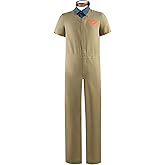 HongChang Men's Loki Laufeyson Prison Jumpsuit Cosplay Costume Women Loki Odinson Uniform Outfits Halloween Suit (X-Small, Loki Jumpsuit Men)