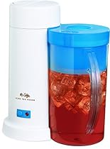 Mr. Coffee 2-Quart Iced Tea Maker for Loose or Bagged Tea, Blue