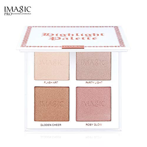 Aviat 4 Colors Lasting Moisturizing Face Makeup Concealer Cream Foundation Palette Makeup for Blemish/Acne/Dark Circle/Red Blood/Scar