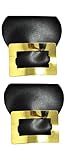 Morris Costumes - Colonial Gold Shoe Buckles