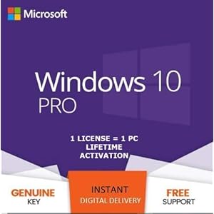 Windows 10 Professional RETAIL Electronic Software Delivery (ESD) License Key by e-mail