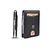 TRAVANDO Slim Wallet with Money Clip SEATTLE RFID Blocking Card Mini Bifold Men (Carbon)