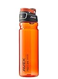 Avex FreeFlow Autoseal Water Bottle, Burnt Orange, 750ml/25 oz
