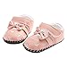 Voberry Infant Toddlers Baby Girls Soft Soled Embroidered Crib Shoes (0~6 Month, C)